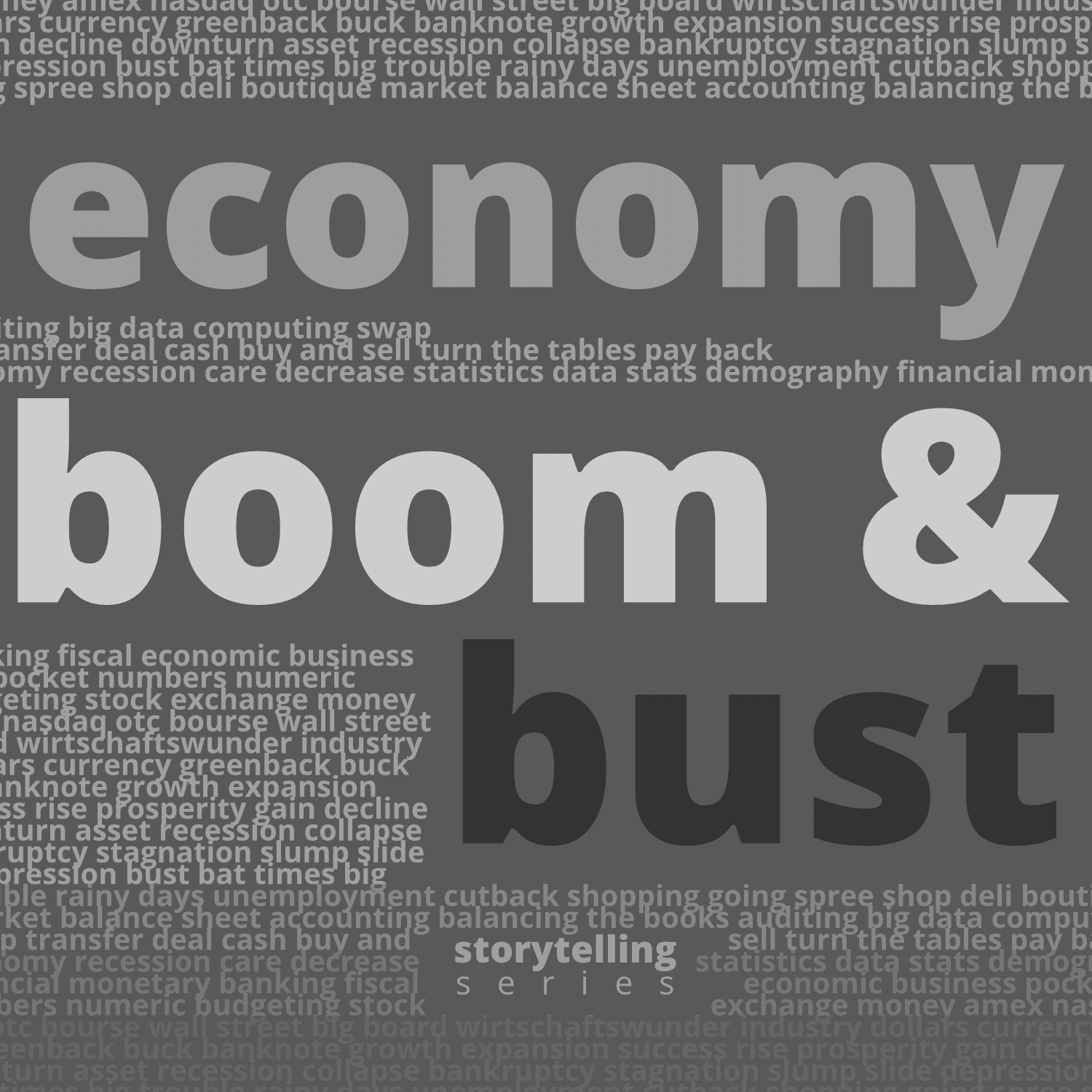 Economy Boom and Bust cycle